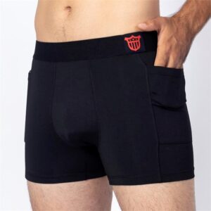 Nest Eggs Double Pocket Boxer Brief Underwear Mens Trunk-M Travel Packs X Gents from Frank and Beans.