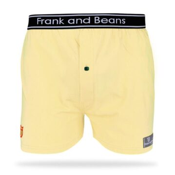 Frank and Beans Boxer Shorts Yellow Medium MySale Excluded