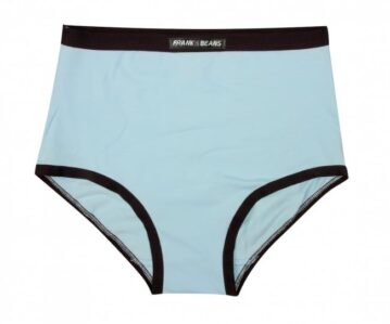 Frank and Beans Women’s Full Brief Ocean Blue Small