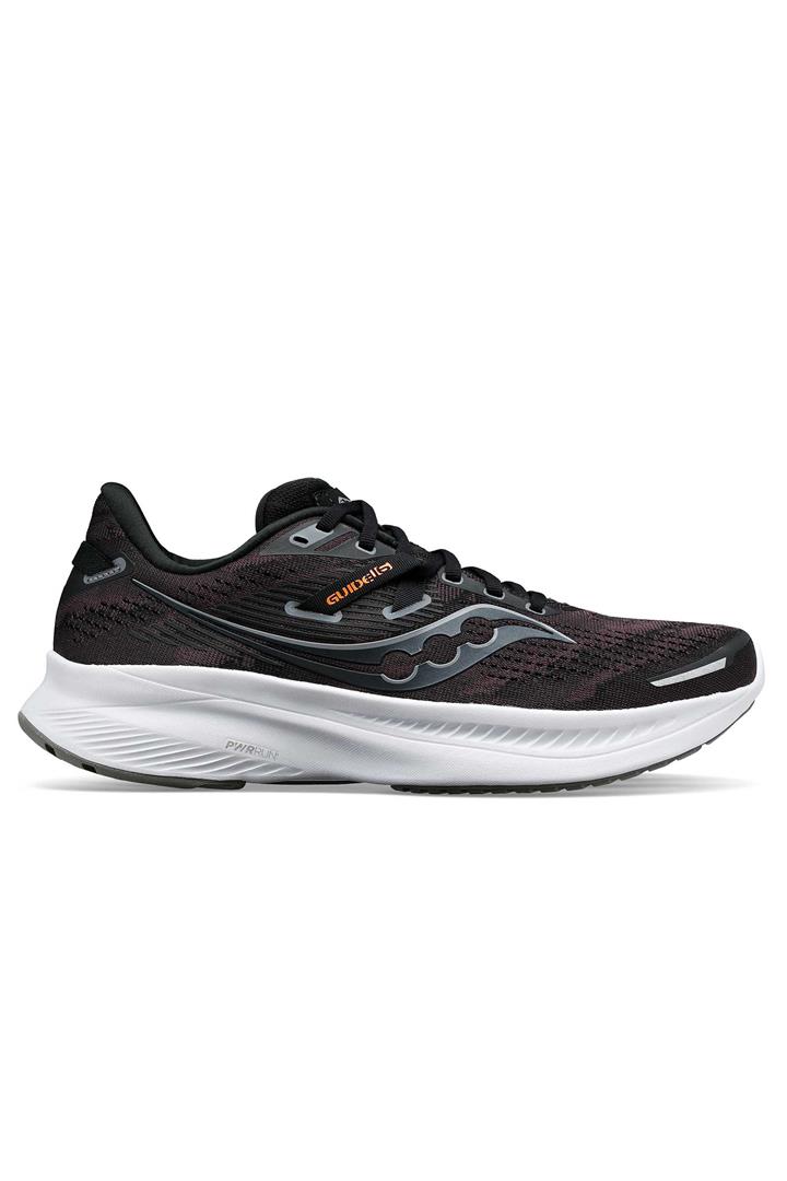 GUIDE 16 (WIDE) Black Footwear from SAUCONY.